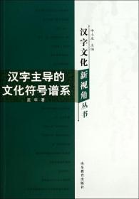 汉字主导的文化符号谱系/汉字文化新视角丛书