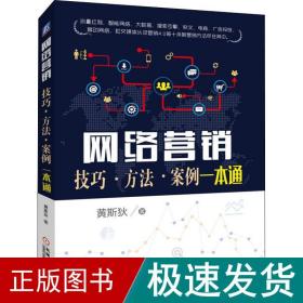 网络营销 技巧·方·案例一本通 电子商务 黄斯狄 新华正版