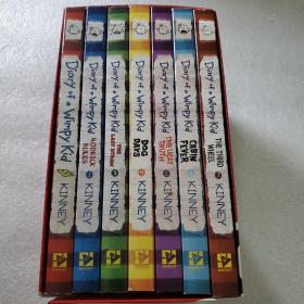 Diary of a Wimpy Kid Box of Books, Volumes 1 - 7  小屁孩日记套装 1-7