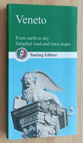 英文书 Veneto: From Earth to Sky w/ Detailed Road and Town Maps Paperback by Touring Club Italiano (Author)