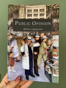 现货 Public Opinion    英文原版 公众舆论 沃尔特·李普曼