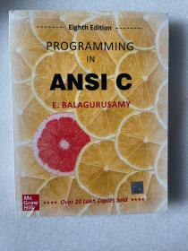 现货 英文原版  Programming In Ansi C  标准C程序设计(第8版)