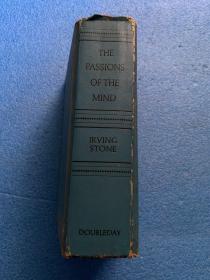 英文原版 The Passions of the Mind：A Biographical Novel of Sigmund Freud 精装 毛边本