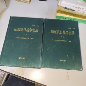 山东抗日战争实录 上下册两本全精装