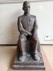 黔酒文化：茅台酒创始人之一赖永初铜像