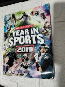 year in sports 2019 侧面有破损见图
