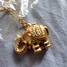 泰國小象鑰匙扣（內有暗扣）