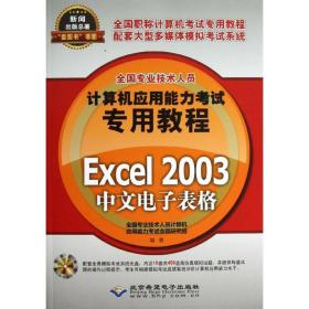 新华正版 Excel 2003中文电子表格 全国专业技术人员计算机应用能力考试命题研究组 9787830020705 北京希望电子出版社