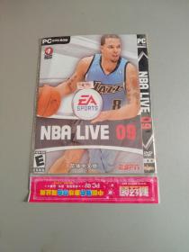 DVD1碟装游戏光盘——NBALIVE09