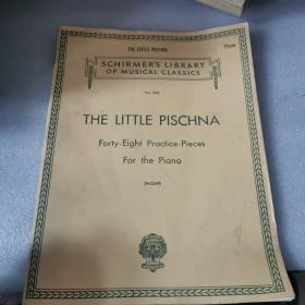 the little pischna forty-eight practice-pieces for the piano 小皮斯纳 钢琴练习曲四十八首
