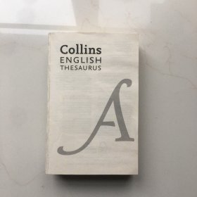 柯林斯英语同义词词典 英文原版 Collins English Thesaurus 日常英语词汇 同义词反义词 英文版 英英字典词典工具书