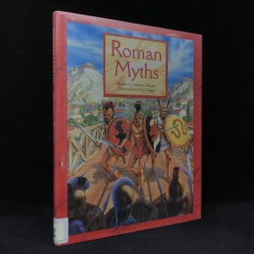2000年 安德鲁·马斯特斯、安东尼·马斯特斯《罗马神话》，精装，有插图，Roman Myths