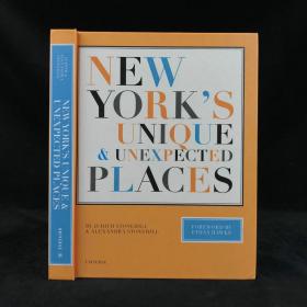 2009年，《纽约独特而意想不到之处》，数百幅彩色插图，精装，New York's Unique and Unexpected Places by Judith Stonehill
