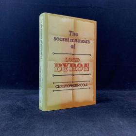 克里斯托弗·妮可《拜伦秘史》，精装，Secret Memoirs of Lord Byron by Christopher Nicole