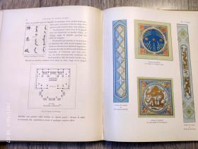 1907年1版《西陵/Si-Ling》——196幅插图，多幅彩页，手工上色，原版硬精装，清西陵重要史料