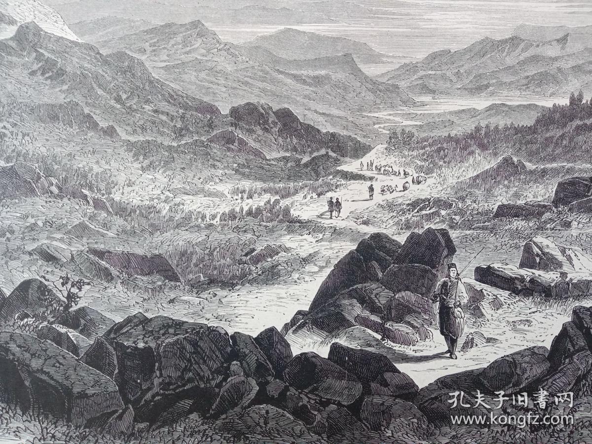 风景画家卡尔哈斯karlhaase1820–1877的原创木刻作品版画纸张4229