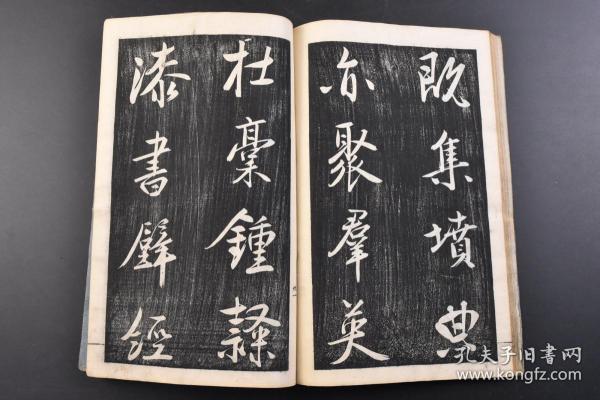 国内発送 掛軸 二行書 書