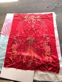 杭州絲綢 高級十彩織棉背面一塊 繡花精美 22062305