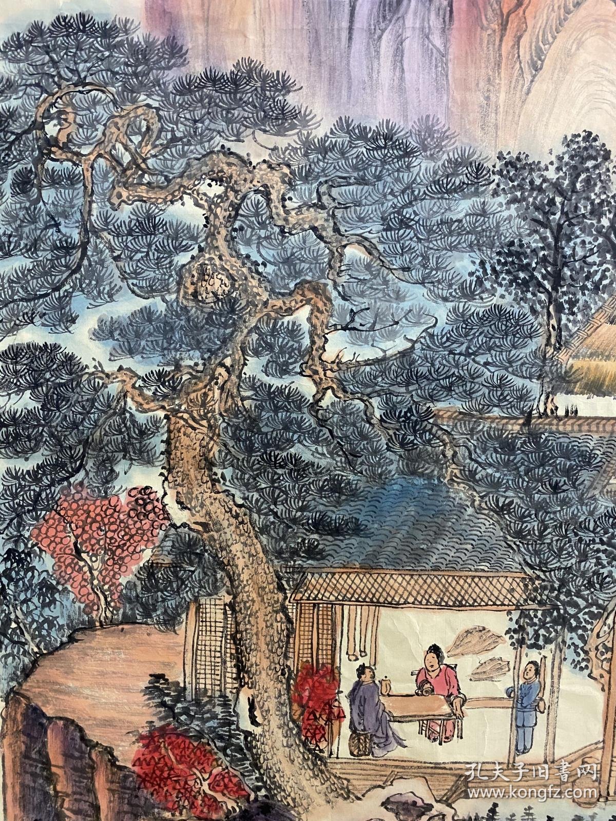 【图】周怀民（1907-1996）曾用名周仁，江苏无锡人。擅国画。1926年入北京中国画研究会，师事吴镜汀，後留任该会教授 1934年起，相继 ...