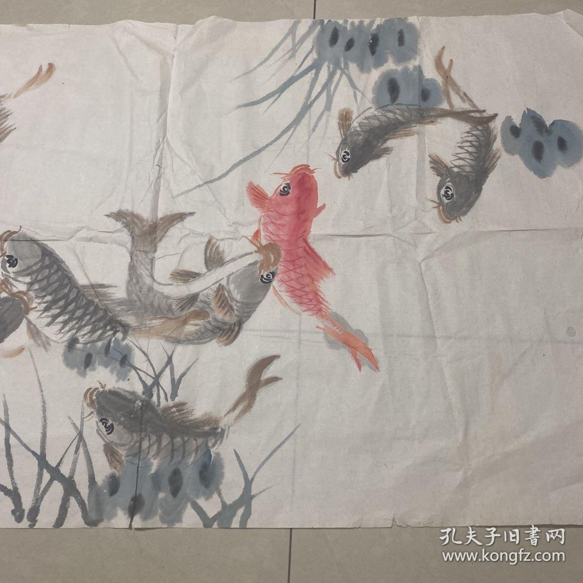 【图】846,画鱼,拍品信息,网上拍卖,拍卖图片,拍卖网,拍卖网站