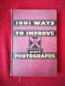 1001waystoimprove 1947年摄影画册一本 十六开铜版纸印刷