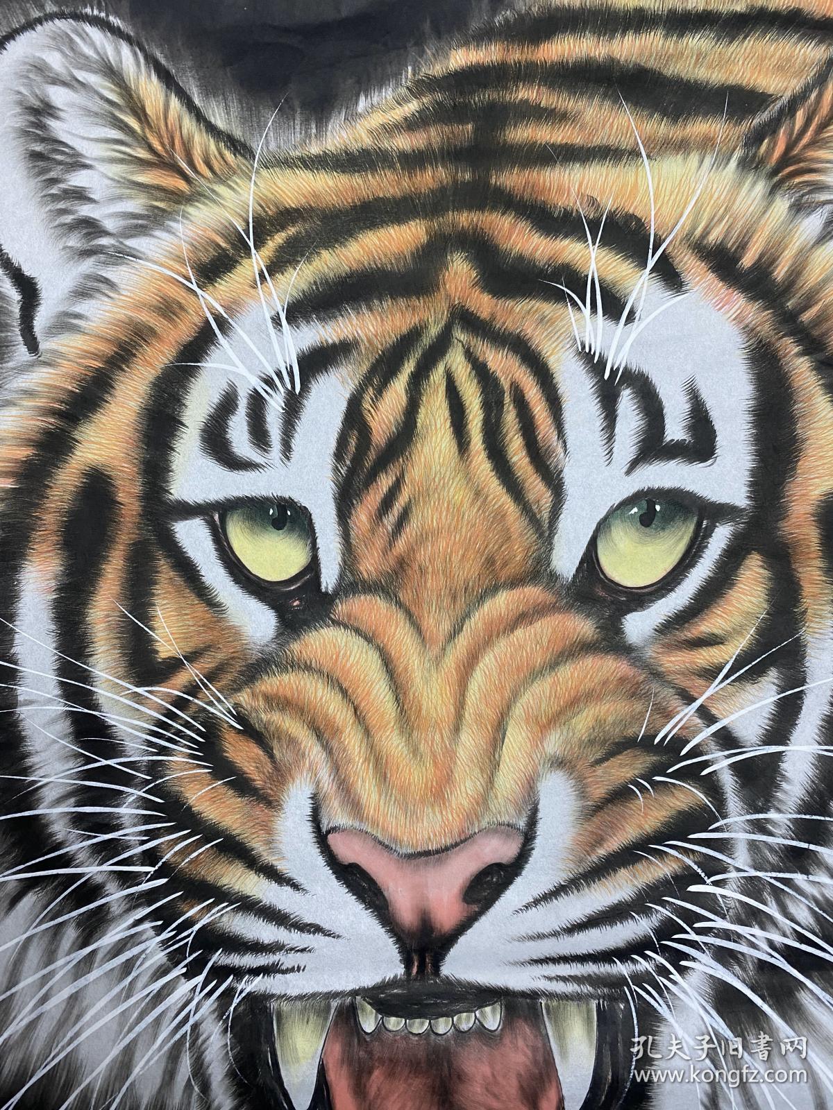 【图】当代画虎名家【王建民】男,汉族,中共党员,1967年生,河南商丘人