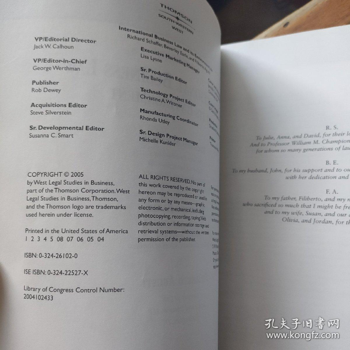 【图】International business law and its environment 16开,拍品信息,网上拍卖,拍卖图片,拍卖