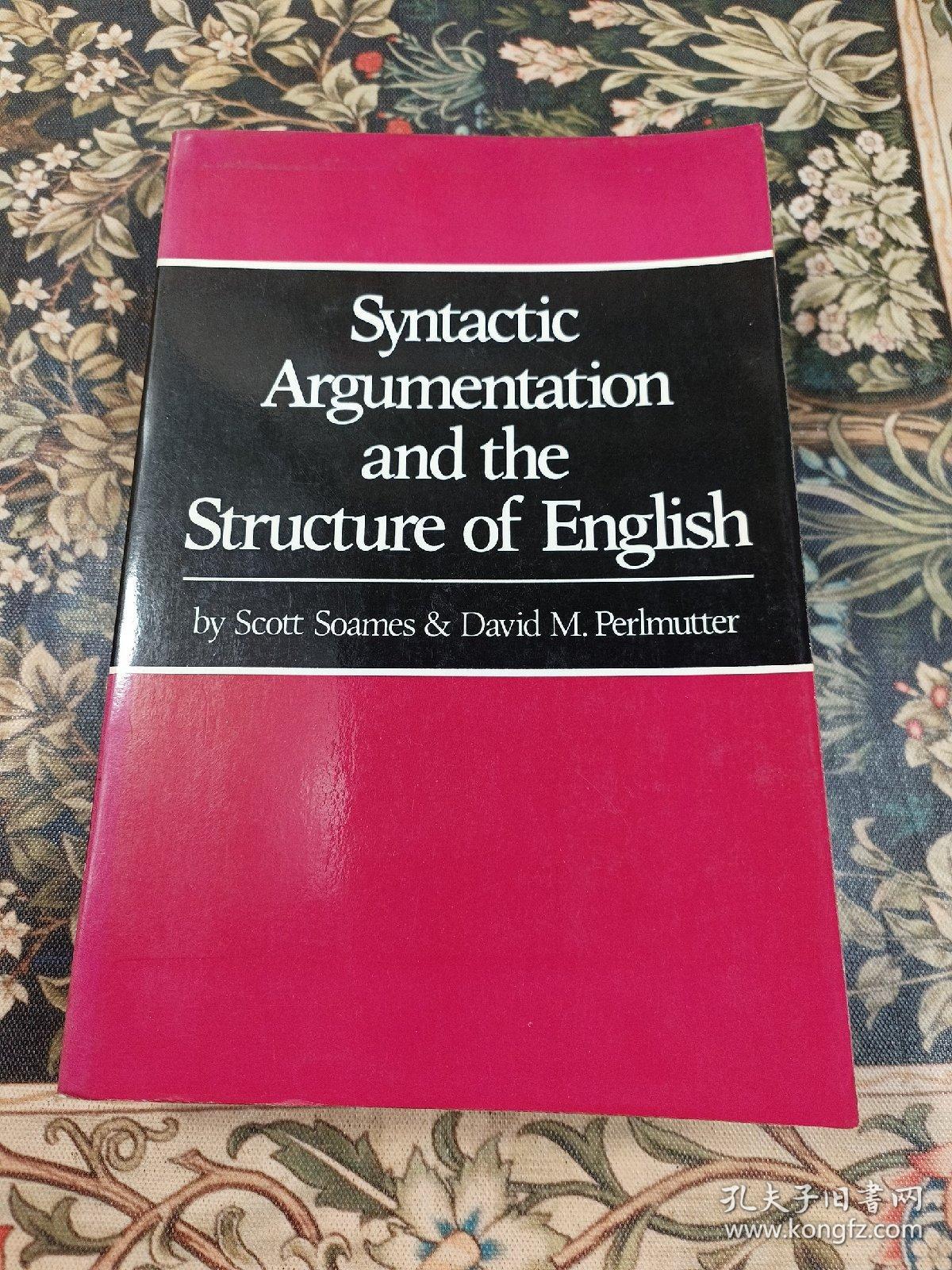 syntactic-argumentation-and-the-structure-of-english