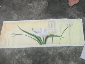 库存手绘大幅老油画  静物