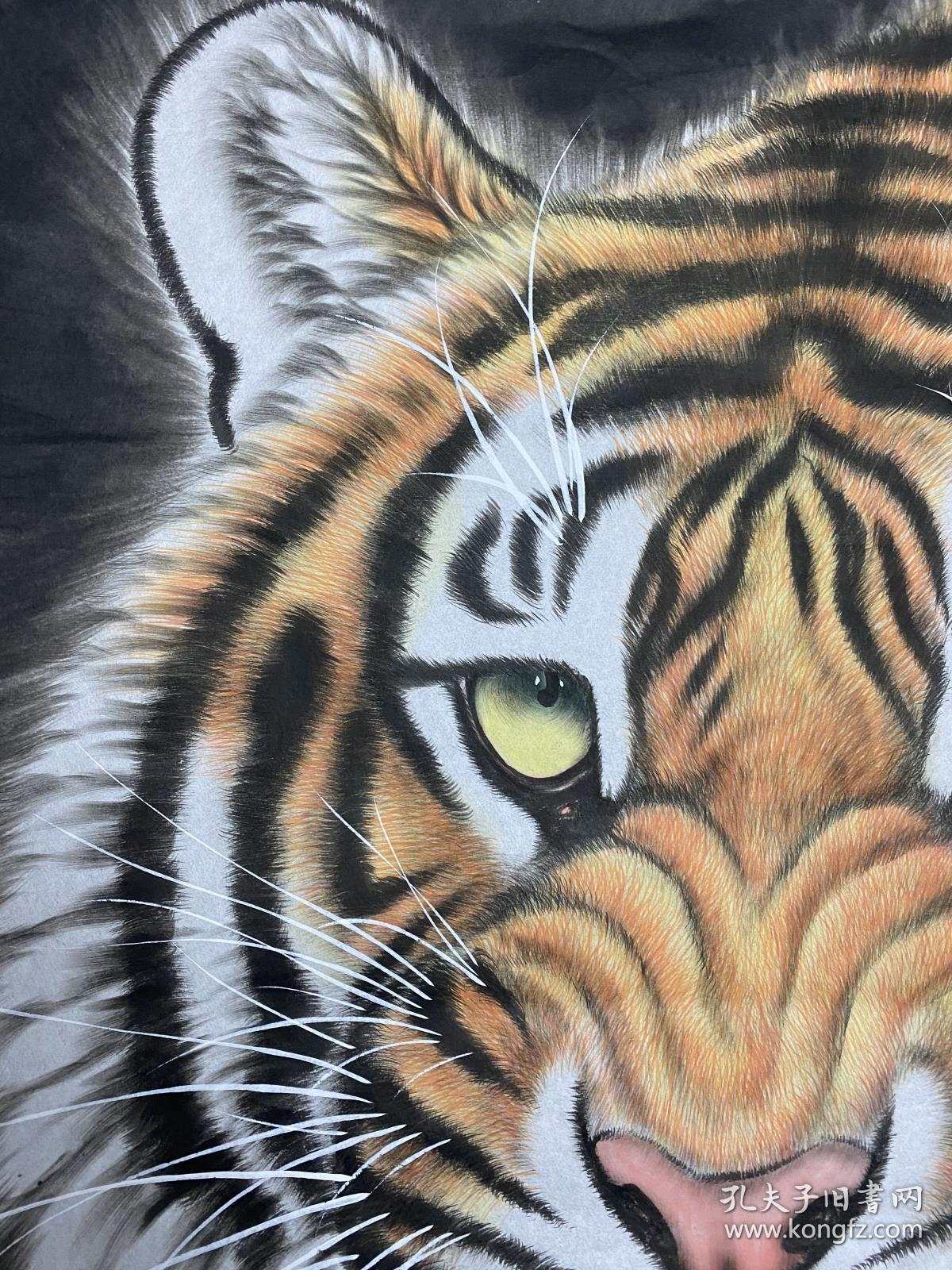 【图】当代画虎名家【王建民】男,汉族,中共党员,1967年生,河南商丘人