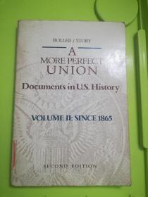 A More Perfect Union: Documents in U.S. Historyvolume II:since 1865（为避免争议，定为八品）