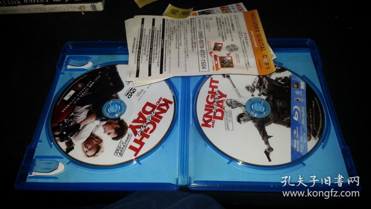 knight and day 危情谍战 日版蓝光dvd 开封品 a40