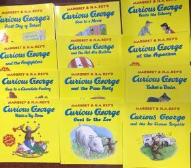 curious George好奇猴乔治原版书12册
