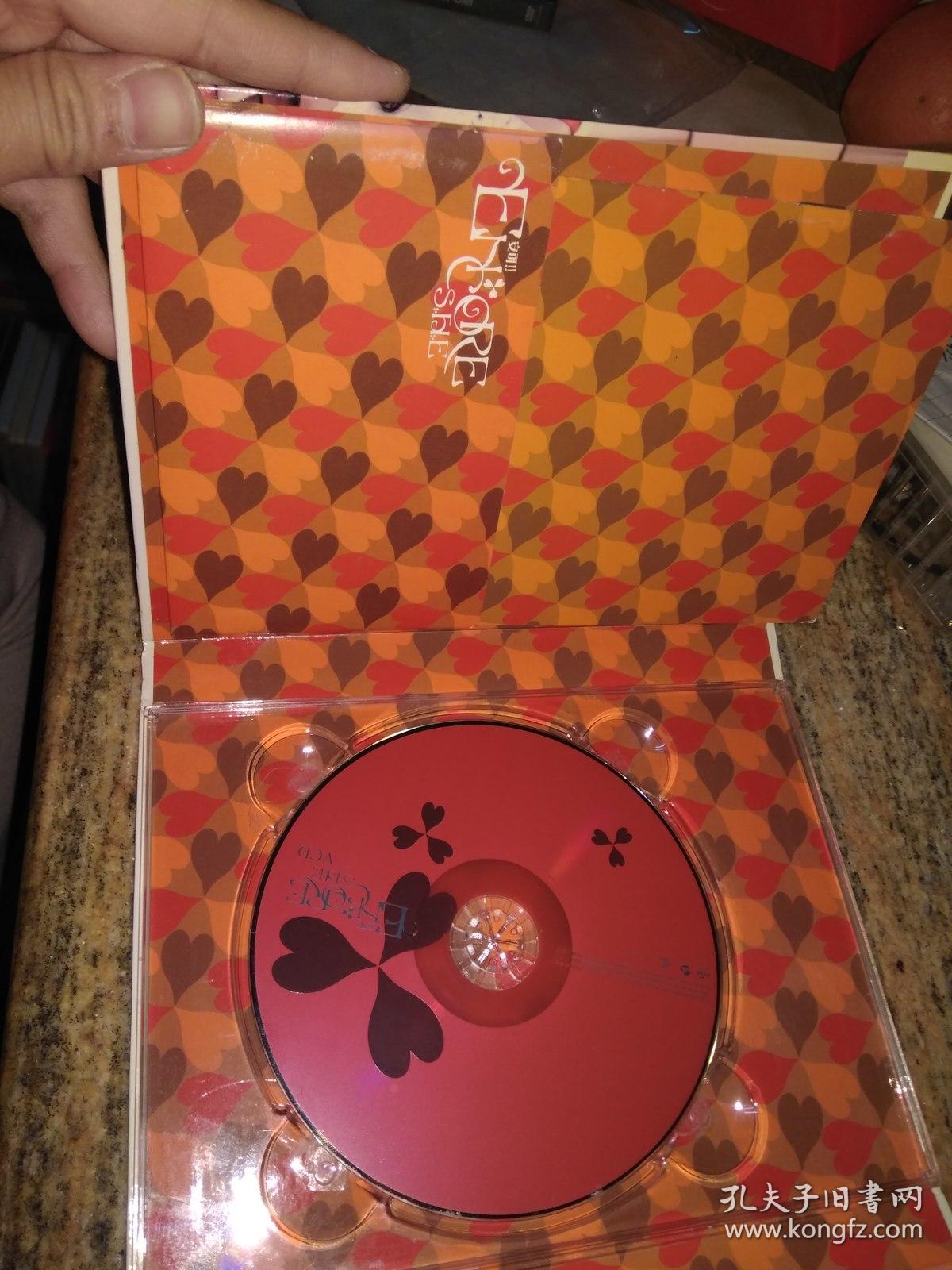 h.e she encore 安可 首版 cd vcd 港版 拆