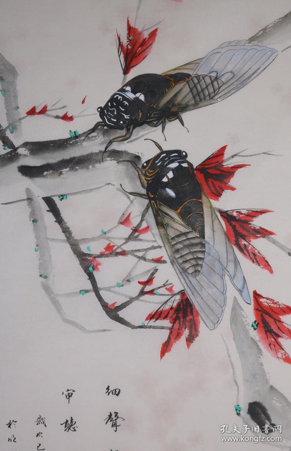 济南市美协会员尹老师三尺精品工笔一鸣惊人