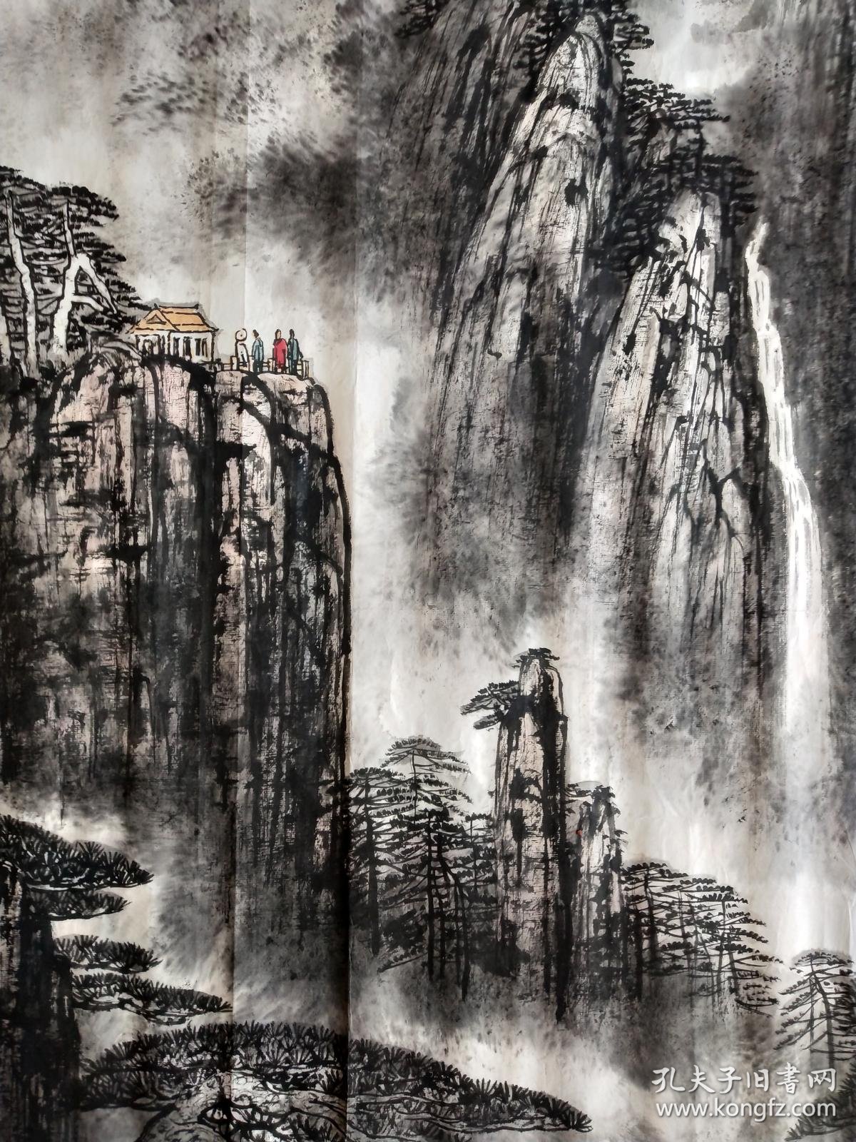 安徽著名画家:童乃寿先生的山水画