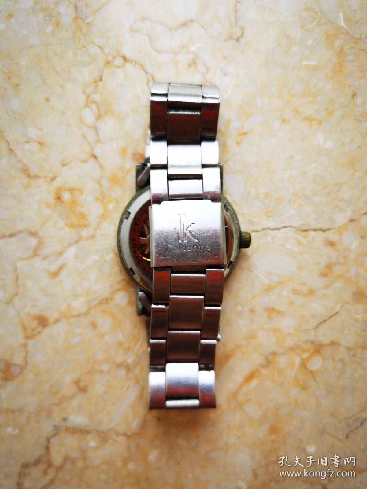 lk colouring古旧金属手表钟表腕表收藏古典古董首饰女士不锈钢98001c