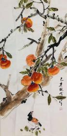 保真名家字画，尚现成100*50cm                        现为中国美术家协会山东分会会员,刘勰故里书画院、蒲松龄书画院副院长。