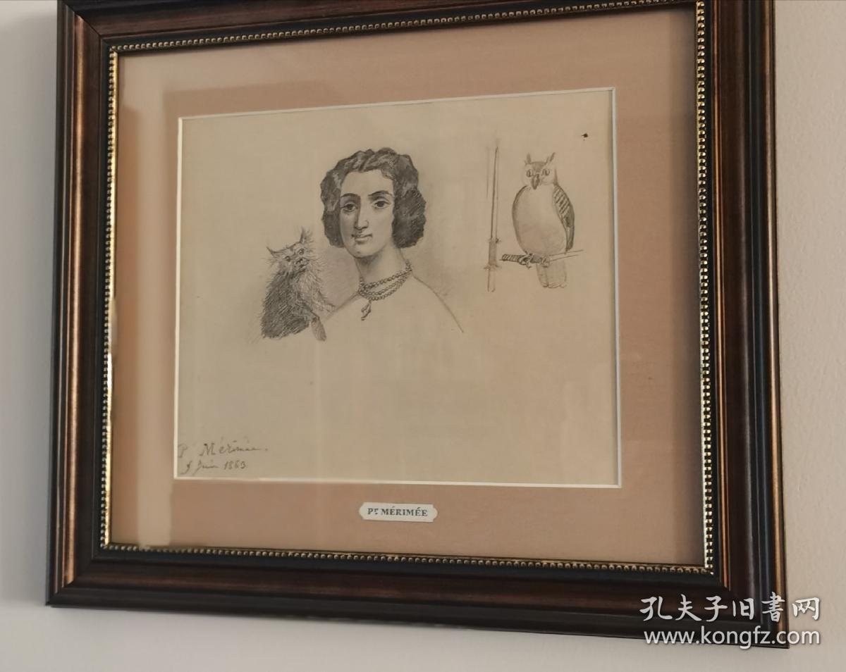 19世纪法国现实主义作家普罗斯佩·梅里美(prosper merimee,1803年9月