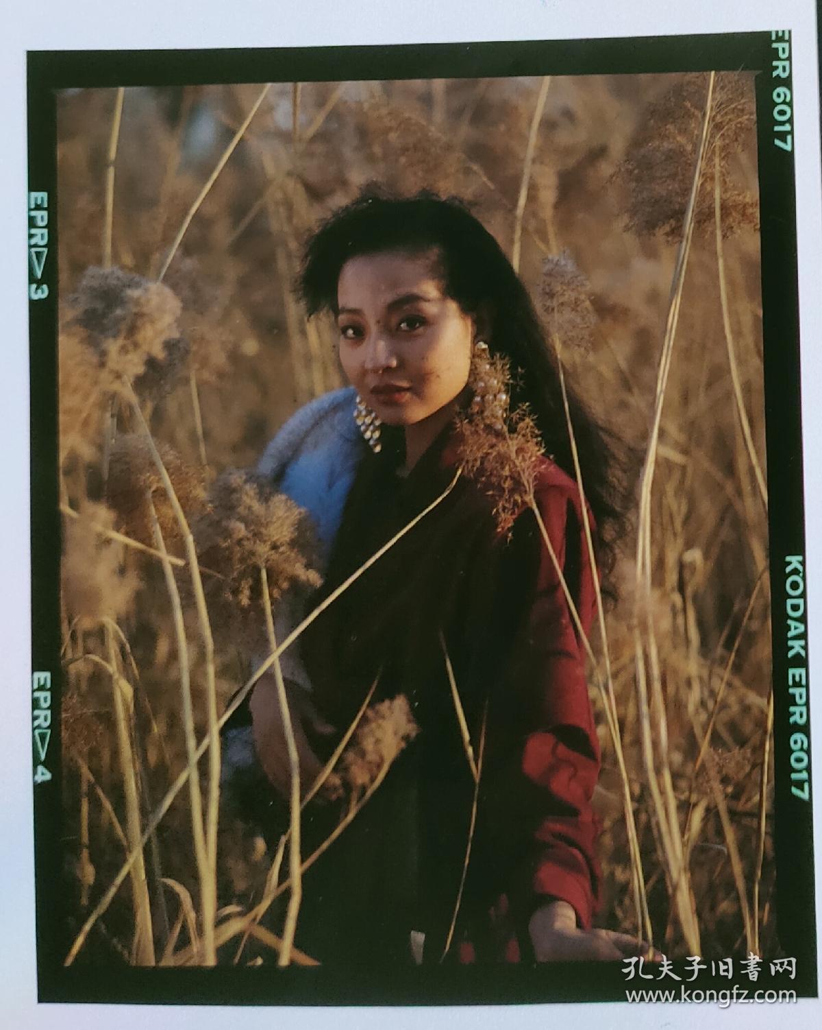 八十年代彩色反转片:女明星 马羚 10张合售