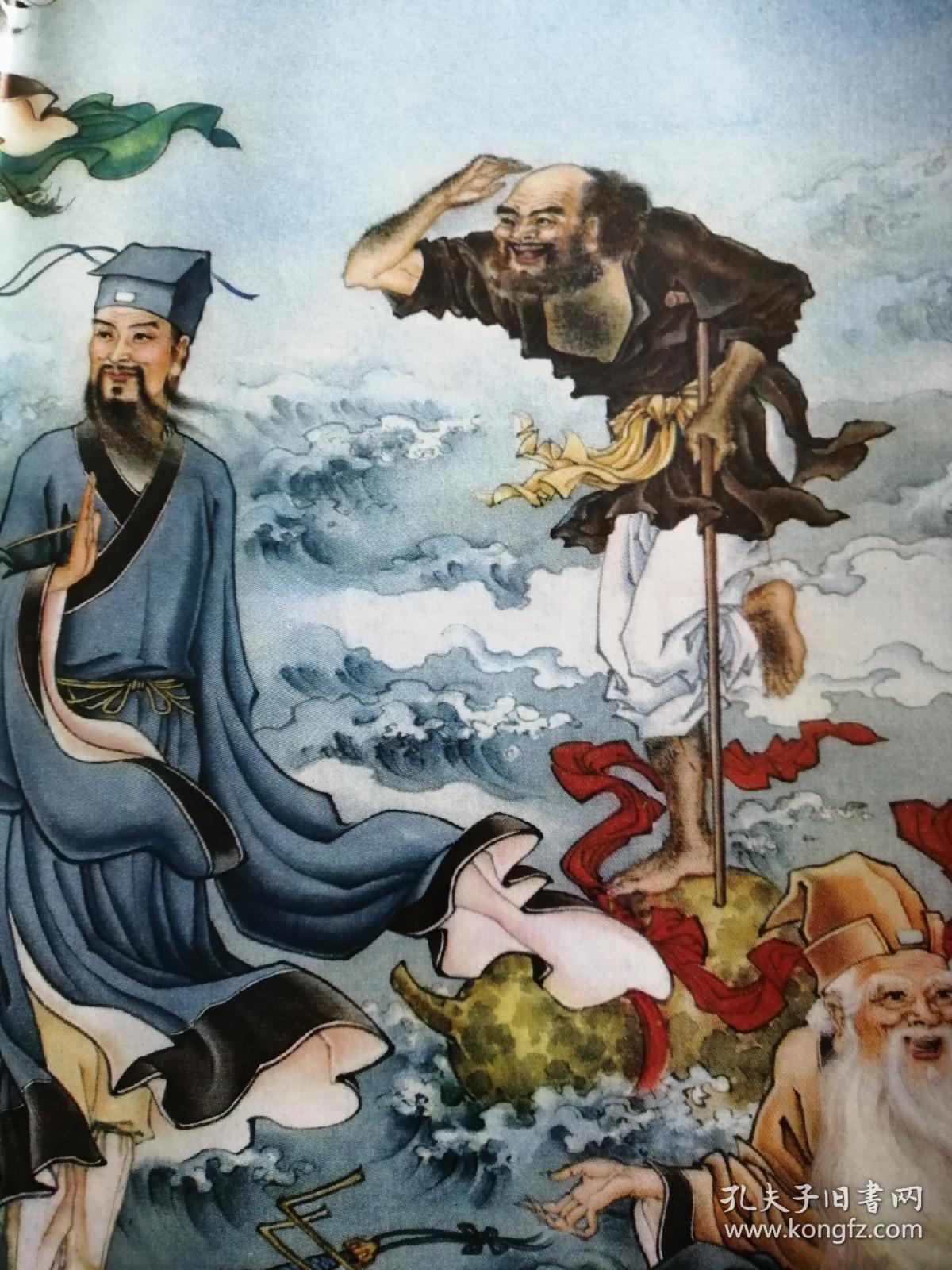 年画,八仙过海,八仙祝寿