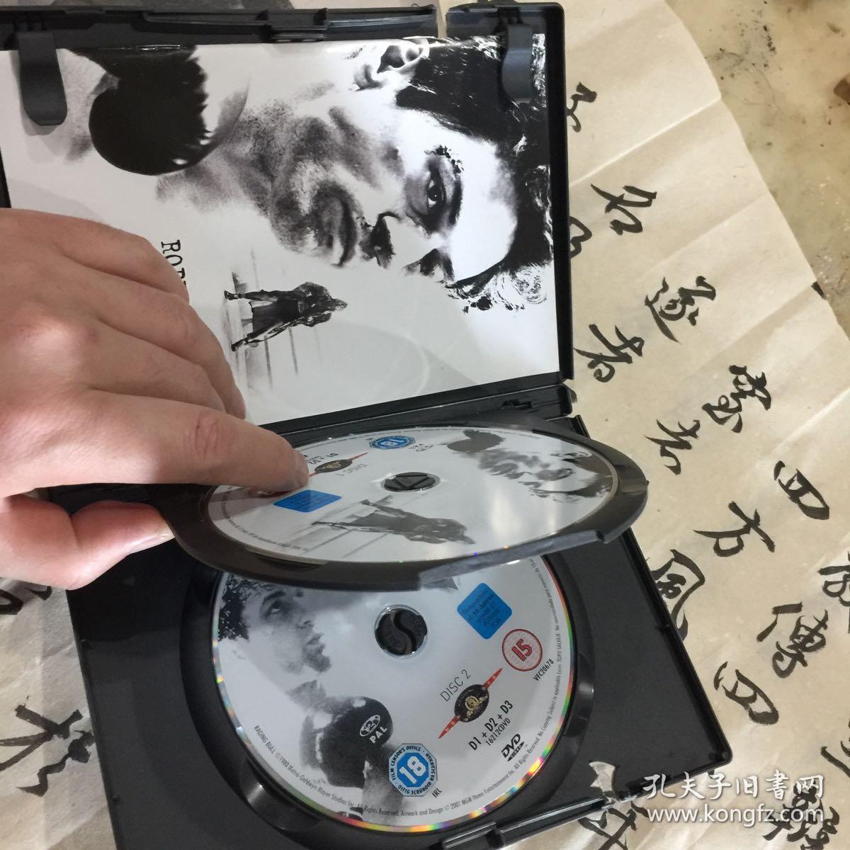 愤怒的公牛 欧洲版正版2dvd9 含英语发音