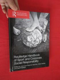 Routledge Handbook of Sport and Corporate Social Responsibili...    （ 16开，硬精装） 【详见图】