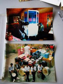 1997北京电影学院刘文奕摄影作品《迎嫁妆》《喜临门》