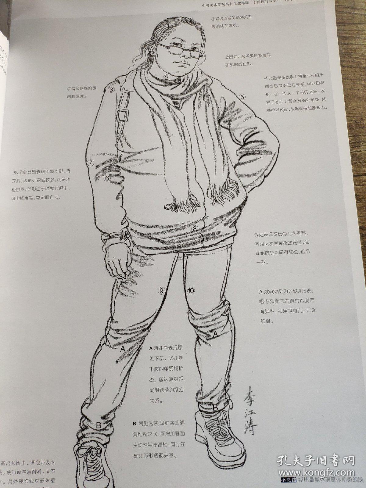 中央美术学院高材生教你画·于萍速写教学06:设计类速写    李江涛