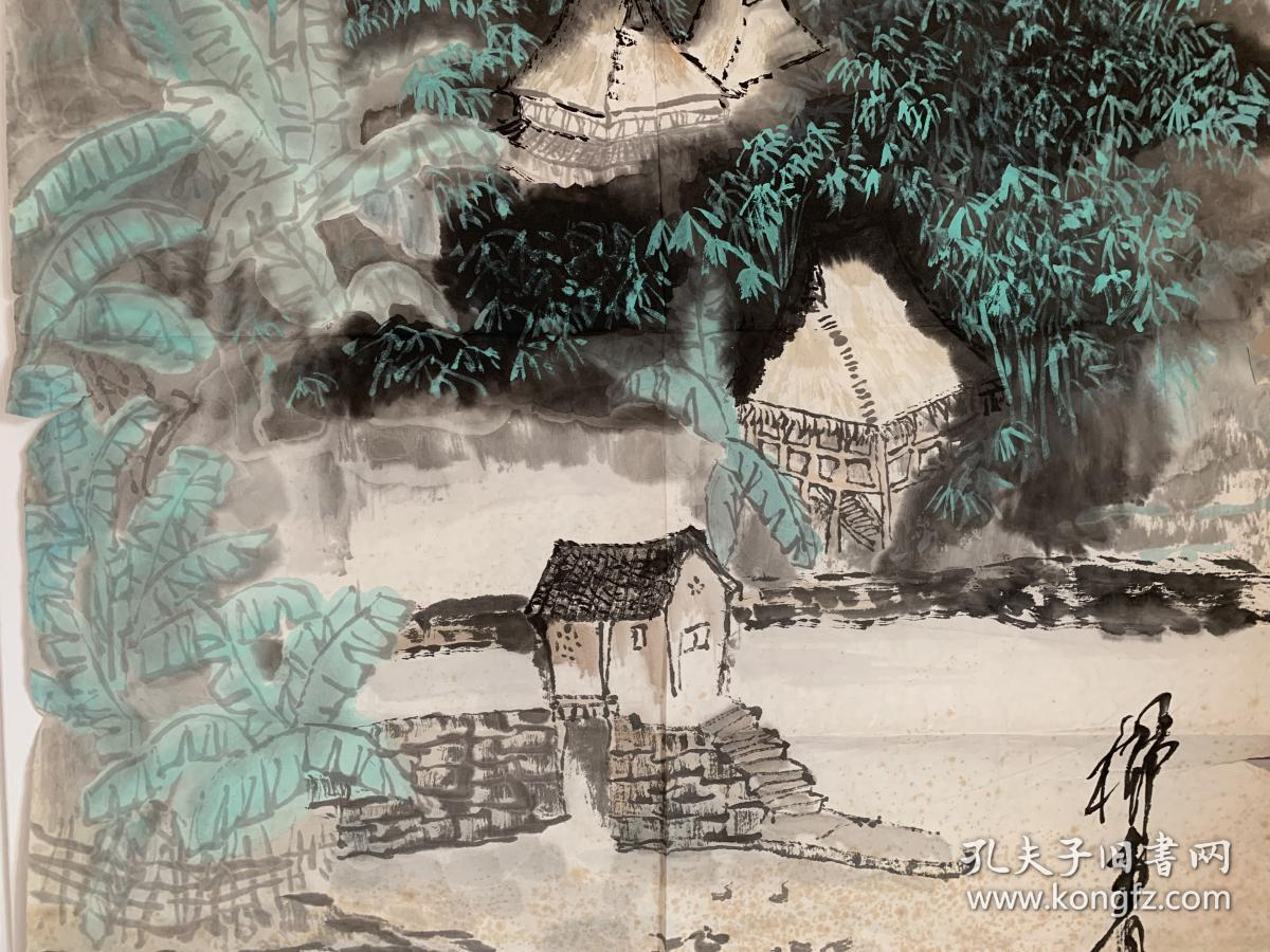 柳青,字思燕,1920年生,广东潮州人,国画家,擅长山水画.