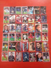 足球周刊卡：大概2012-2016年卡 球星卡  尺寸:  9.5 × 6.5 cm  254张