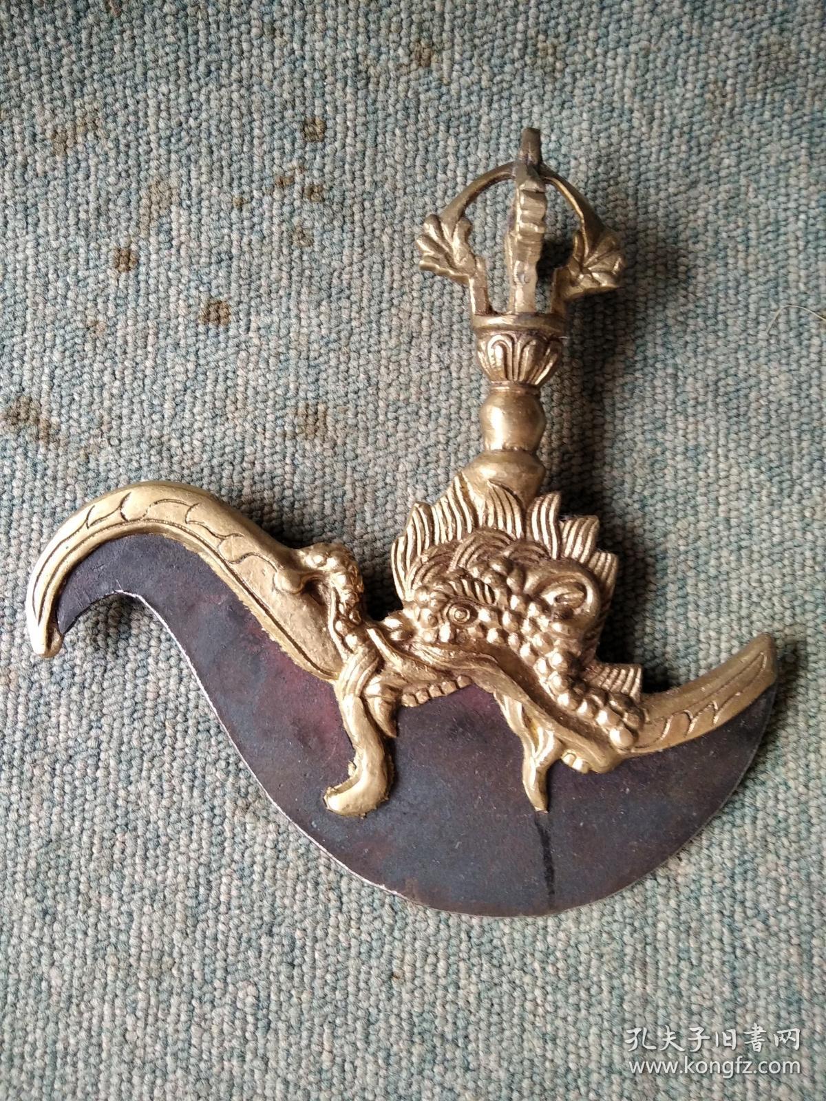 铜密宗法器:金刚杵降魔杵剑