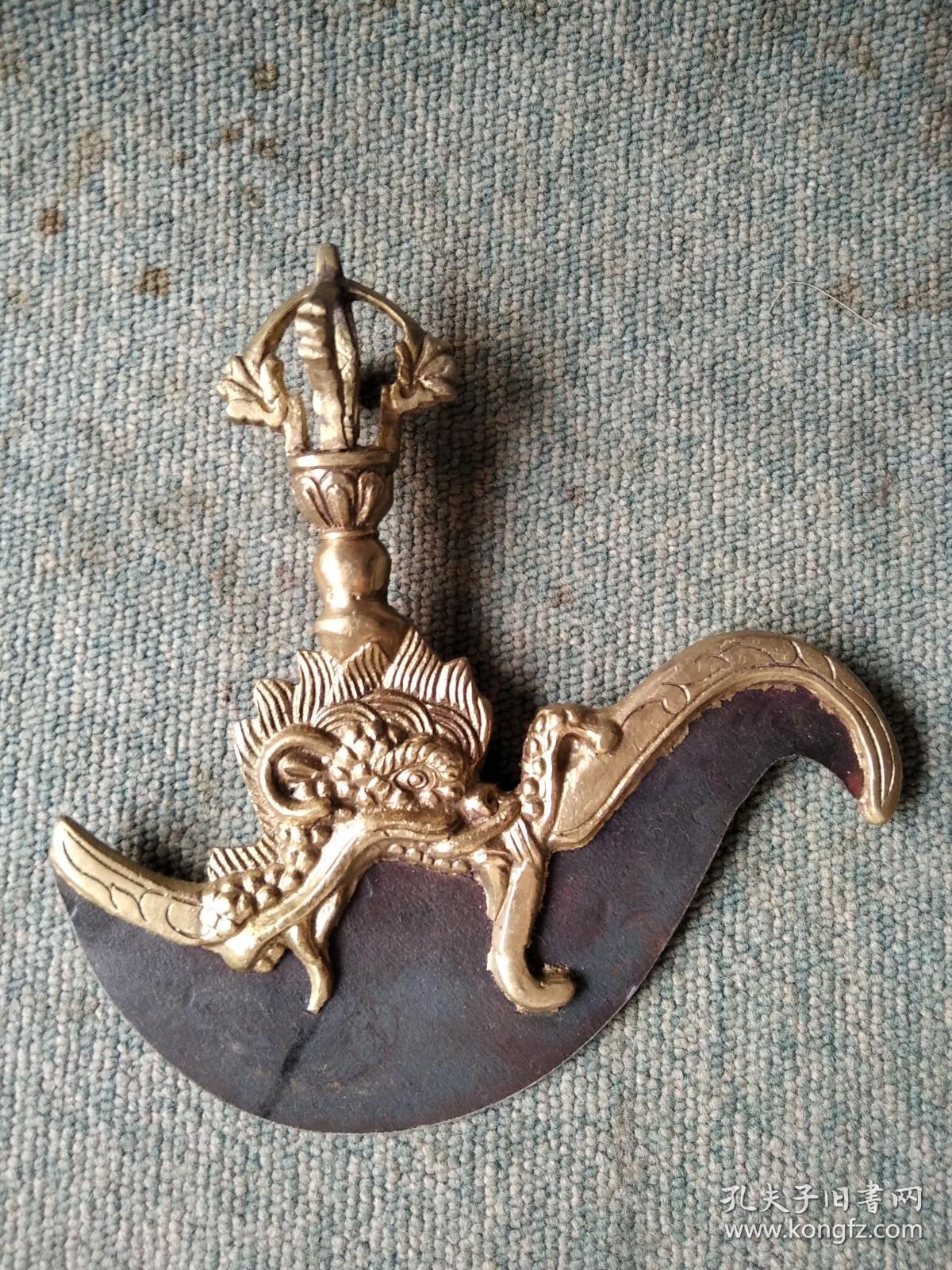 铜密宗法器:金刚杵降魔杵剑