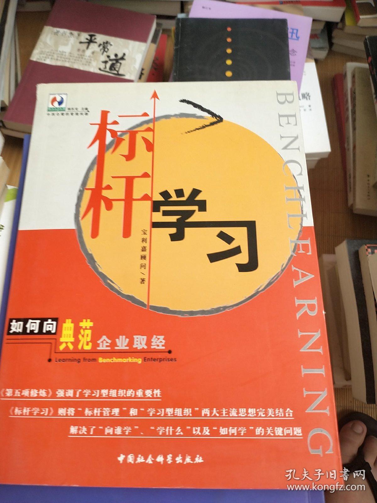 标杆学习:如何向典范企业取经 16开248页 免邮挂费